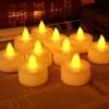 Battery Operated LED Diya - Pack Of 6