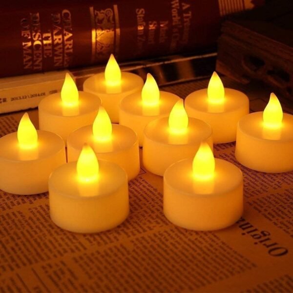 Battery Operated LED Diya - Pack Of 6