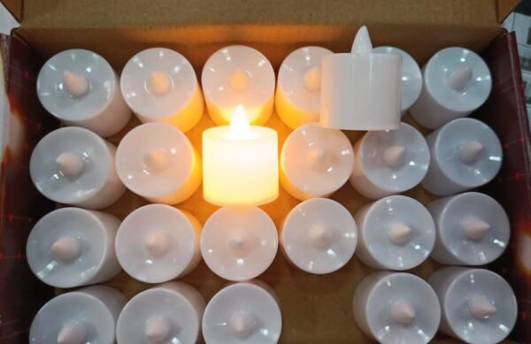 Battery Operated LED Diya - Pack Of 6 - Image 2