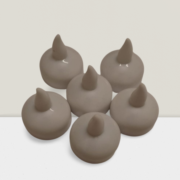 Water Sensor LED Diya - Pack Of 6 | Floating Diyas